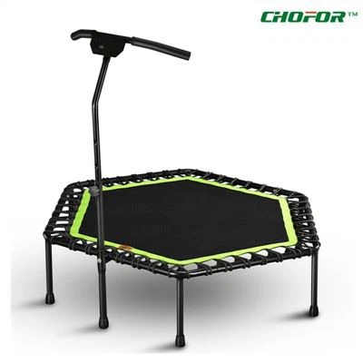 แทรมโพลีนหกเหลี่ยมพร้อมมือจับ